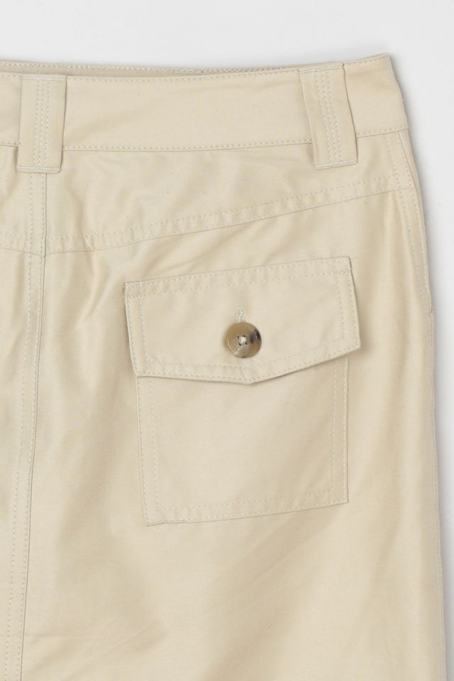 Vintage Y2k Khaki Cargo Mini Skirt #3