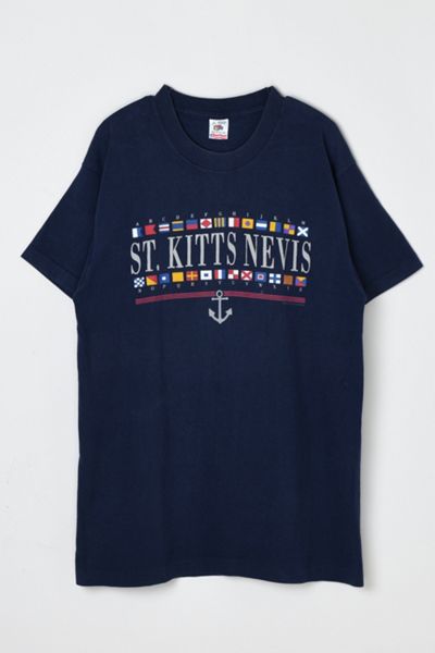Vintage 90s St Kitts Nevis T-Shirt