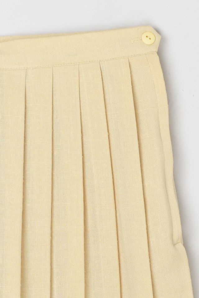 Vintage 70s Bill Blass Pleated Skirt #1