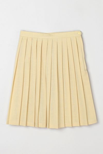 Vintage 70s Bill Blass Pleated Skirt