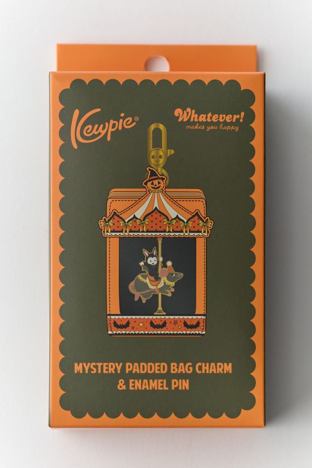 Whatever! Makes You Happy X Kewpie Creepy Carnival Blind Box Mini ITA Bag Charm & Enamel Pin Set #5