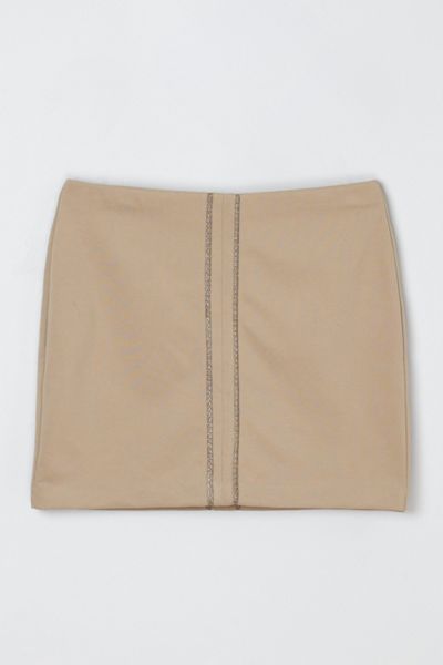 Vintage Y2k Lace Striped Mini Skirt