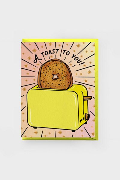 Boss Dotty Everything Bagel Congratulations Card
