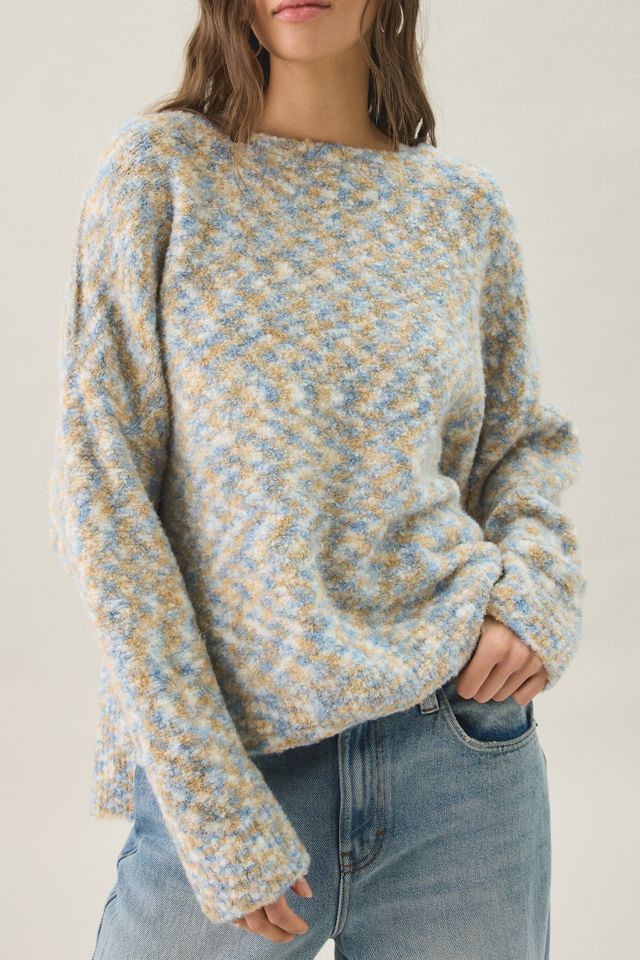 BDG Nola Boucle Oversized Boatneck Sweater #3