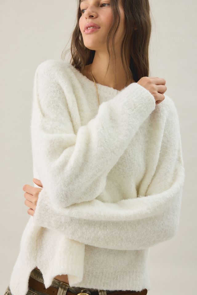 BDG Nola Boucle Oversized Boatneck Sweater #2