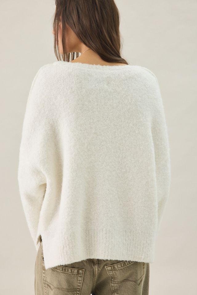 BDG Nola Boucle Oversized Boatneck Sweater #3