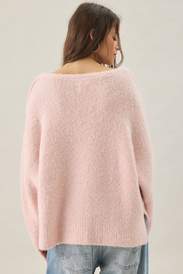 BDG Nola Boucle Oversized Boatneck Sweater #3