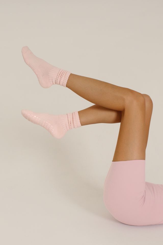 Fraise Slouch Duo Pilates Grip Socks Set of 2 #2