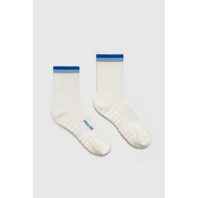 Fraise Calder Set of 3 Pilates Grip Socks #1