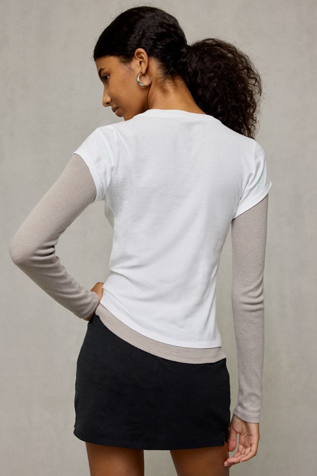BDG Double Layer Long Sleeve Spill The Tee #3