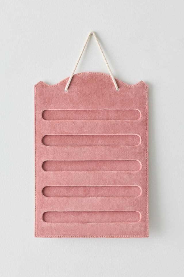 Jane Velvet Hanging Accessory Organizer #1