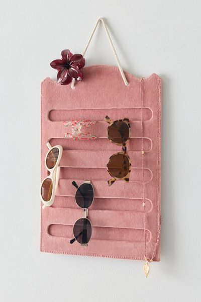 Jane Velvet Hanging Accessory Organizer