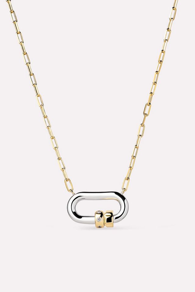 Ana Luisa Cyrus Silver Pendant Necklace #2