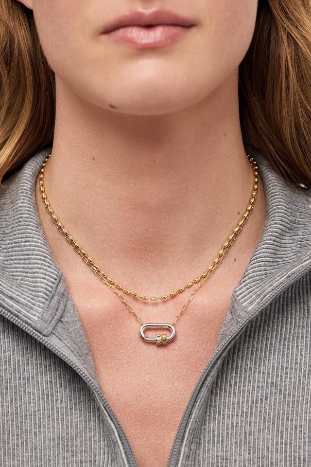 Ana Luisa Cyrus Silver Pendant Necklace #4