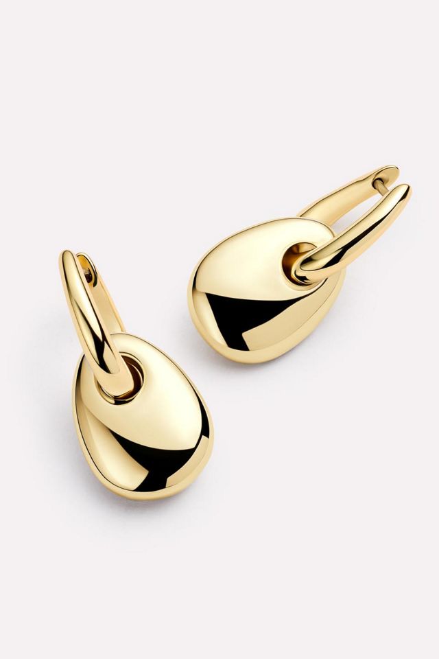 Ana Luisa Kayla Gold Drop Earrings #1