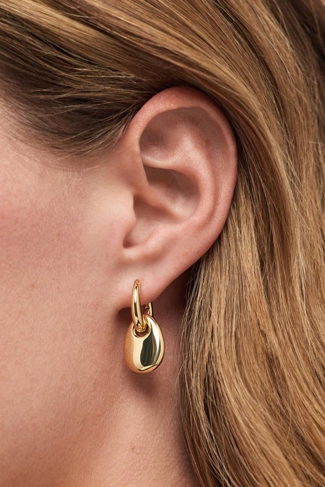 Ana Luisa Kayla Gold Drop Earrings #3