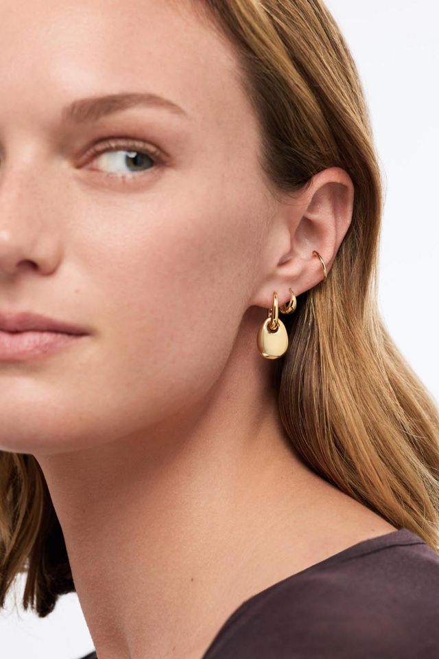 Ana Luisa Kayla Gold Drop Earrings #4