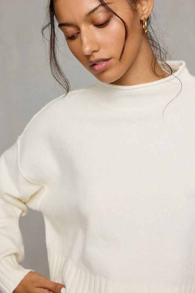 BDG Lynden Funnel Neck Boxy Pullover Sweater #2