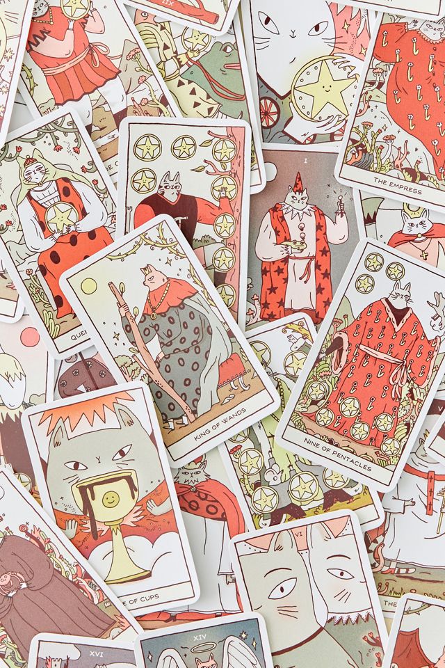 Magickal Cats Tarot Deck By Helene Lespagnard #2