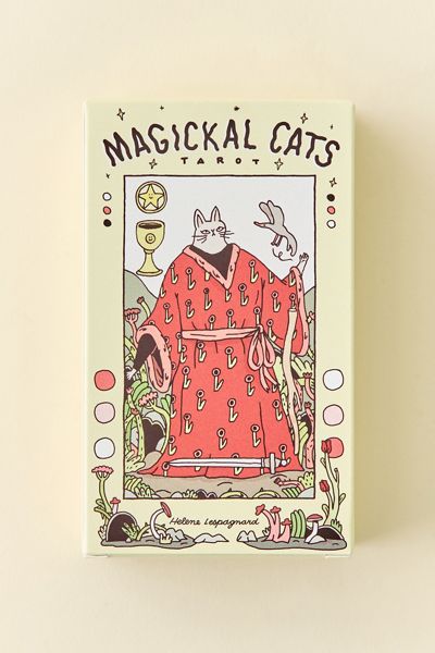 Magickal Cats Tarot Deck By Helene Lespagnard