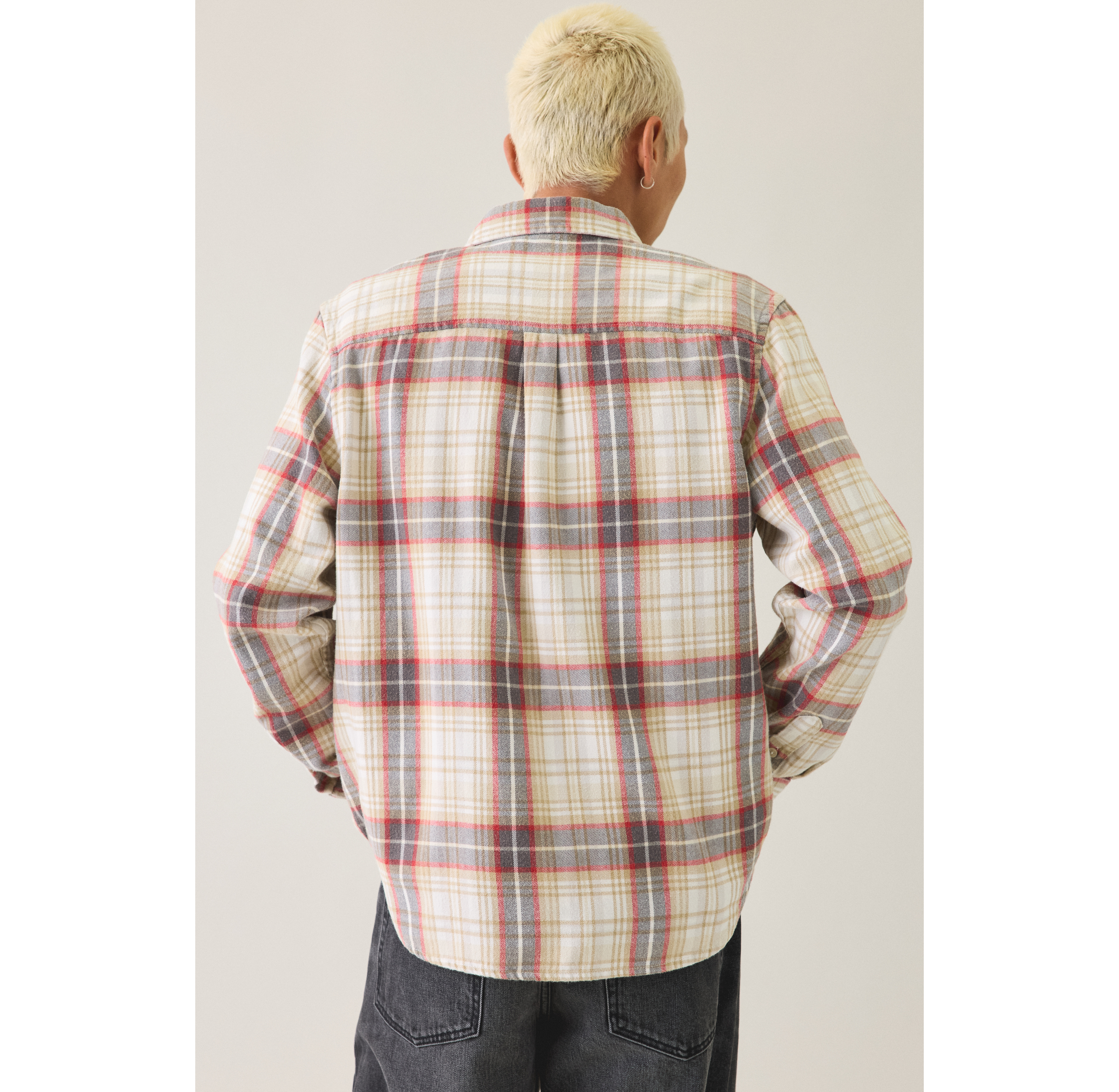 BDG Baggy Flannel Long Sleeve Shirt