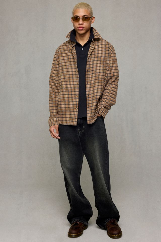 BDG Baggy Flannel Long Sleeve Shirt #1