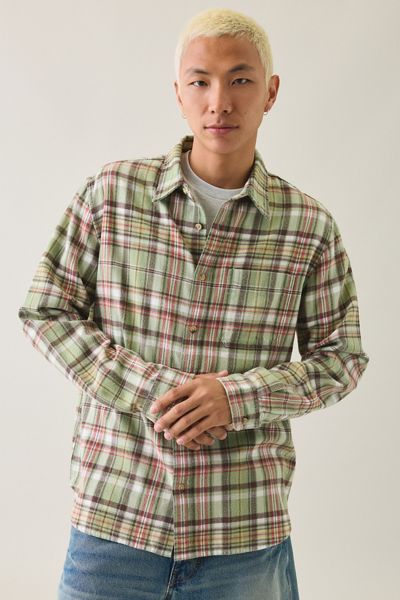 BDG Baggy Flannel Long Sleeve Shirt