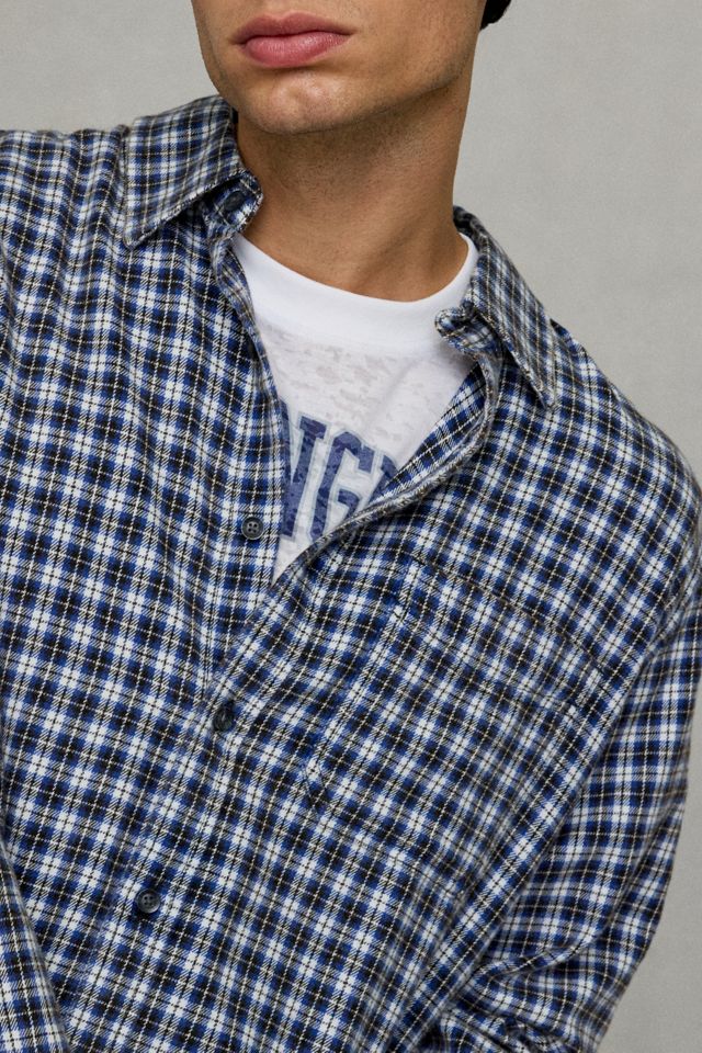 BDG Baggy Flannel Long Sleeve Shirt #4