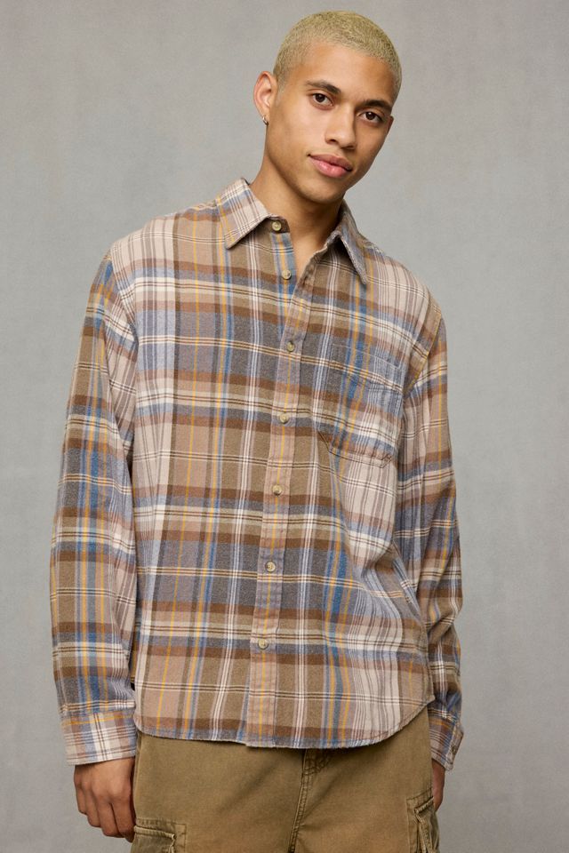 BDG Baggy Flannel Long Sleeve Shirt #1