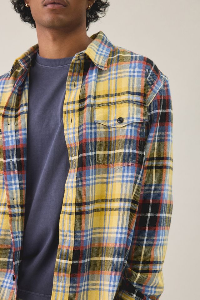 BDG Plaid Flannel Utility Overshirt #2