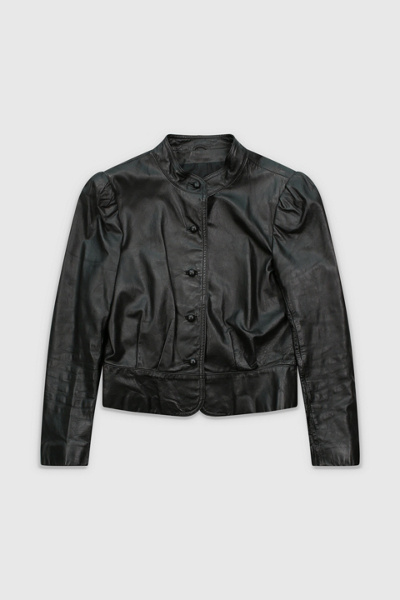 Vintage 90s Black Leather Jacket