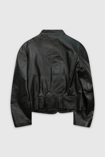 Vintage 90s Black Leather Jacket