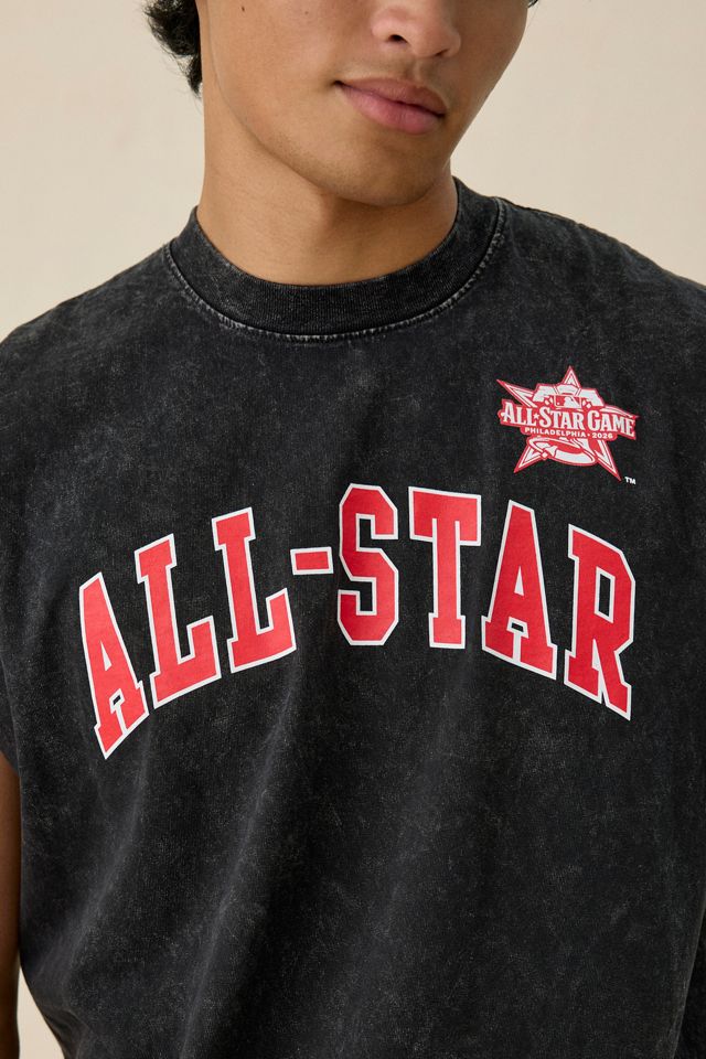 Mitchell & Ness MLB Team Logo Training Muscle Tee #4