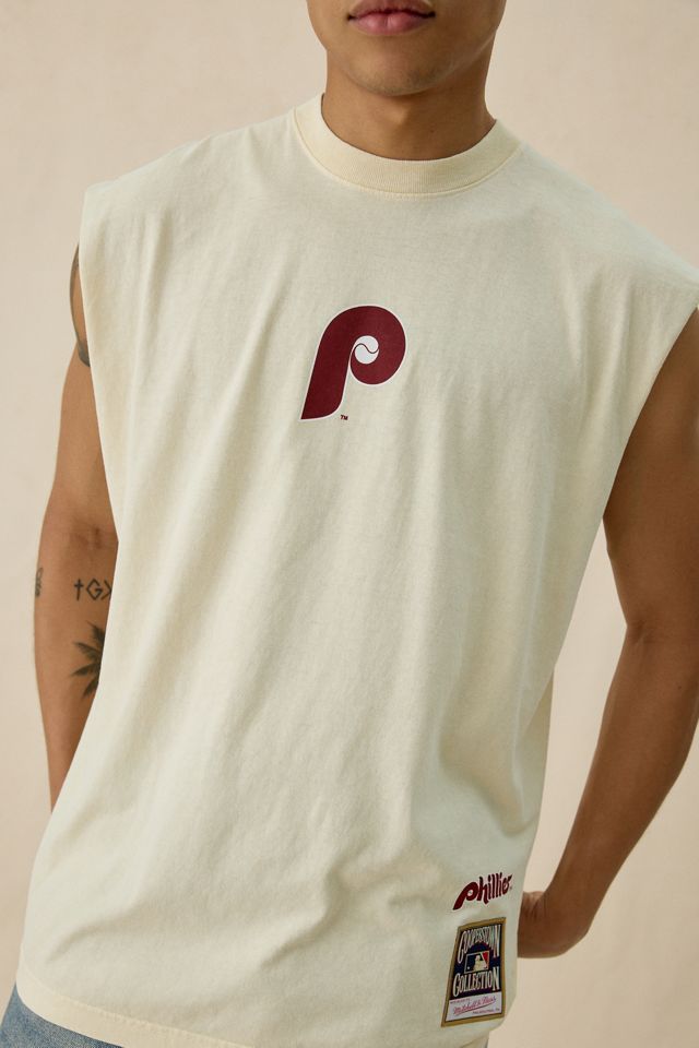 Mitchell & Ness MLB Team Logo Training Muscle Tee #3