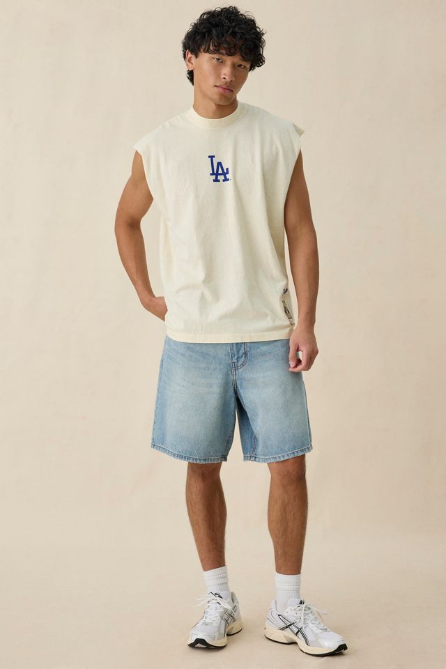 Mitchell & Ness MLB Team Logo Training Muscle Tee #4