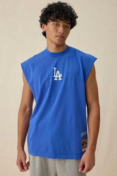 Mitchell & Ness MLB Team Logo Training Muscle Tee