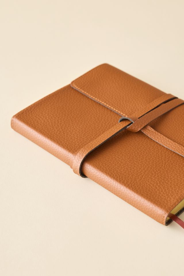 Faux Leather Wrap Journal #2