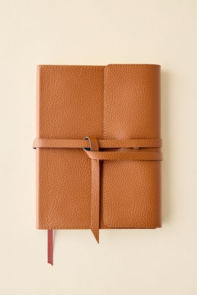 Faux Leather Wrap Journal