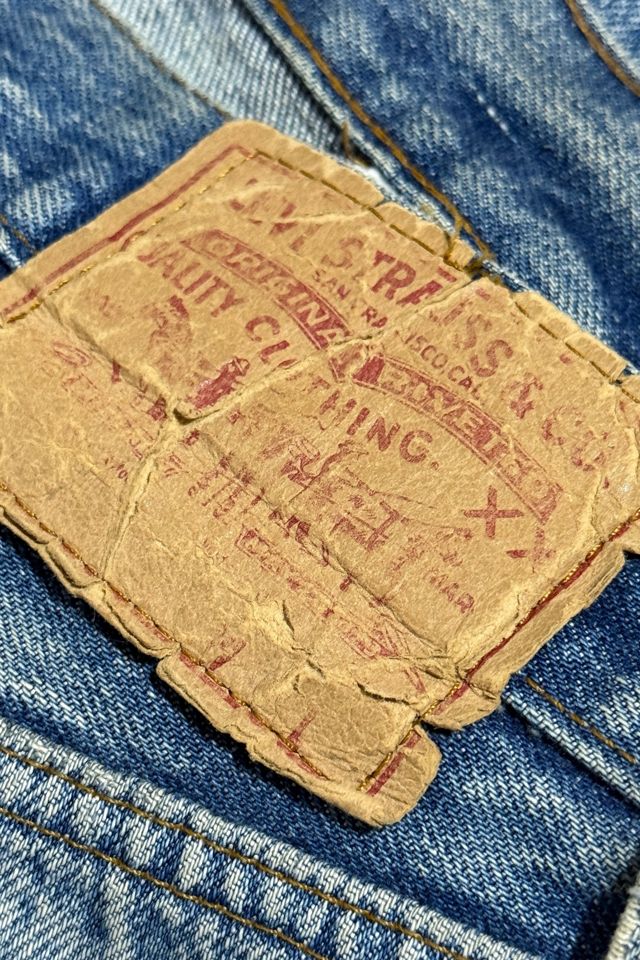 Vintage 1980s Levi’s® 501 Selvedge Altered & Repaired Denim Jeans #2