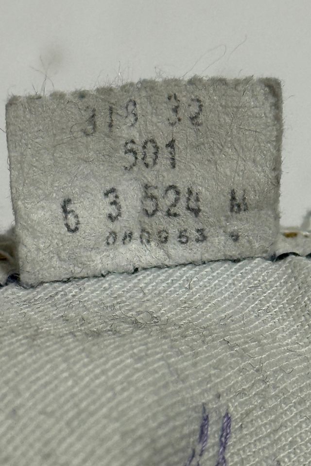 Vintage 1980s Levi’s® 501 Selvedge Altered & Repaired Denim Jeans #3