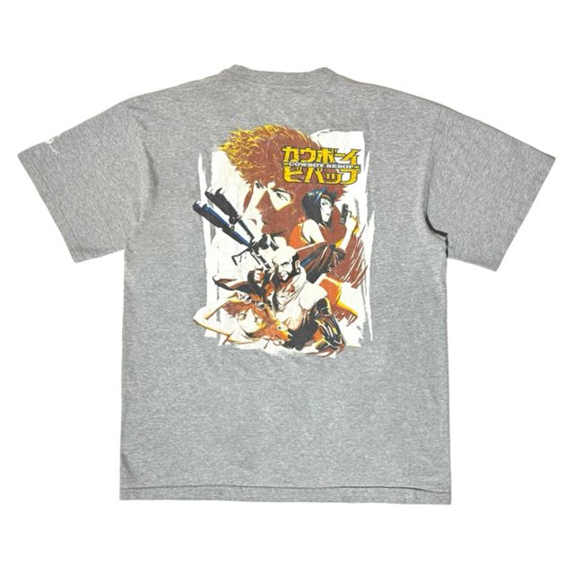 Vintage 2000s Cowboy Bebop Faded Gray T-Shirt #1