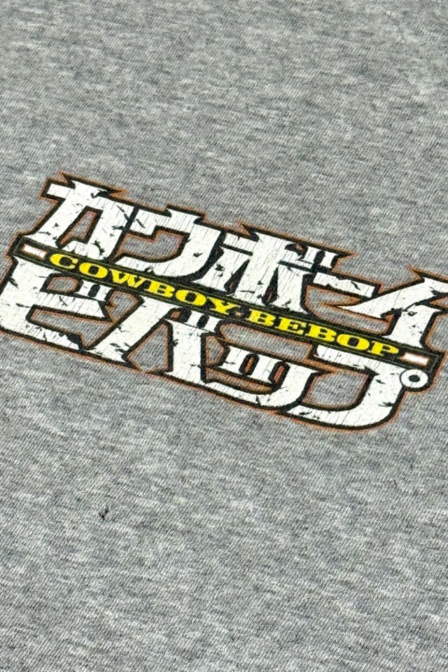 Vintage 2000s Cowboy Bebop Faded Gray T-Shirt #2