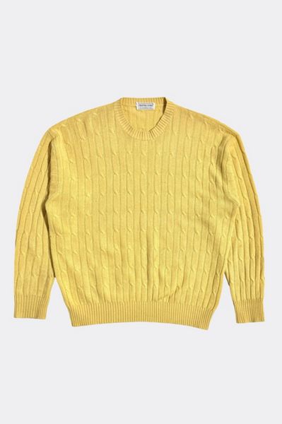 Vintage 1970's Chantal Uomo Cable Knit Sweater