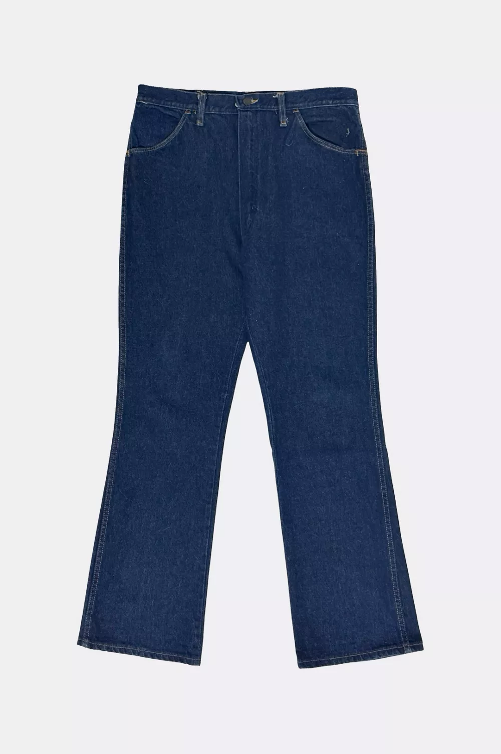 Vintage 1970s Rustler Raw Denim Western Bootcut Jeans
