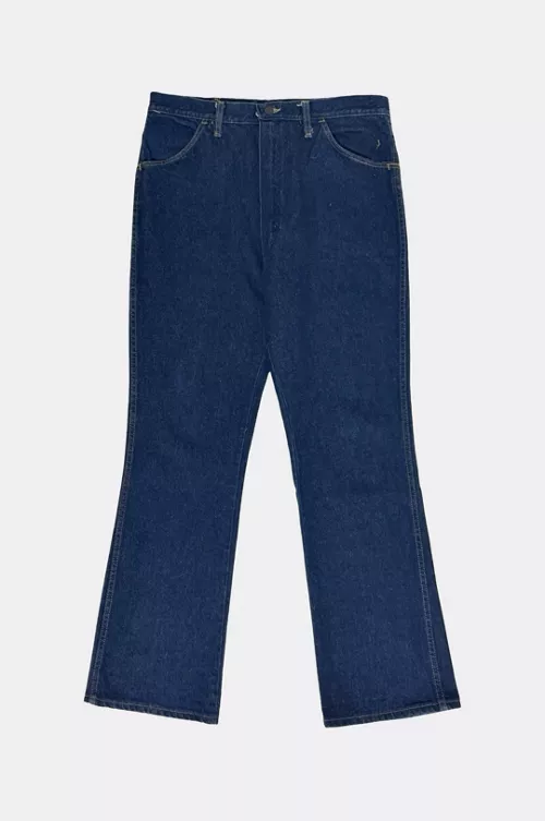 Vintage 1970s Rustler Raw Denim Western Bootcut Jeans