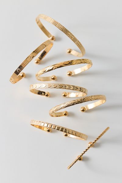 Celestial Multi Bangle Bracelets Set