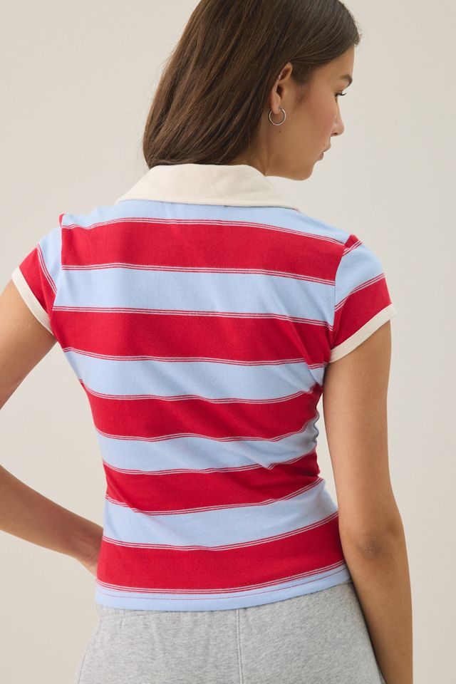 BDG Dorm Room Cotton Polo Baby Tee #1