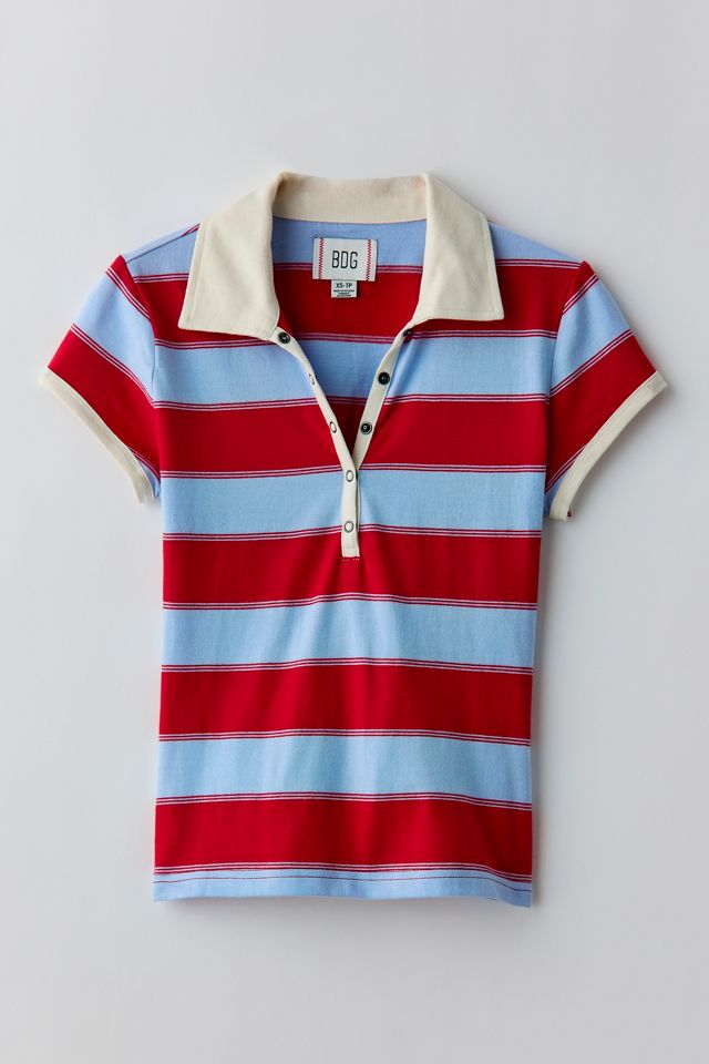 BDG Dorm Room Cotton Polo Baby Tee #4