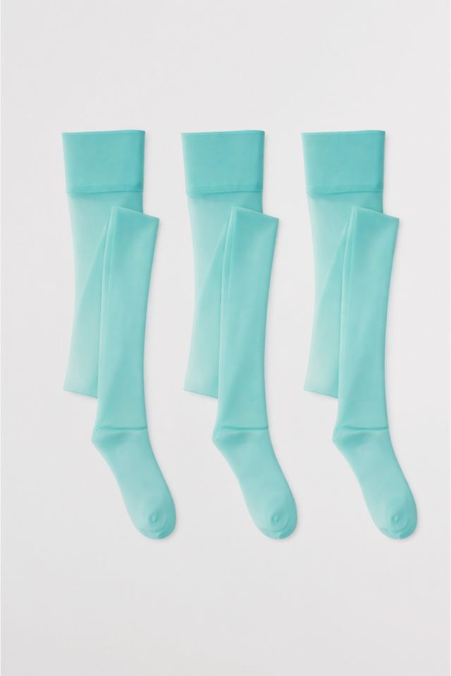 LECHERY® 3-Pack Lustrous Shiny 40 Denier Semi-Opaque Tights #1
