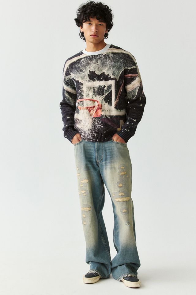 Market Studios Break The Backboard Crew Neck Sweater #1
